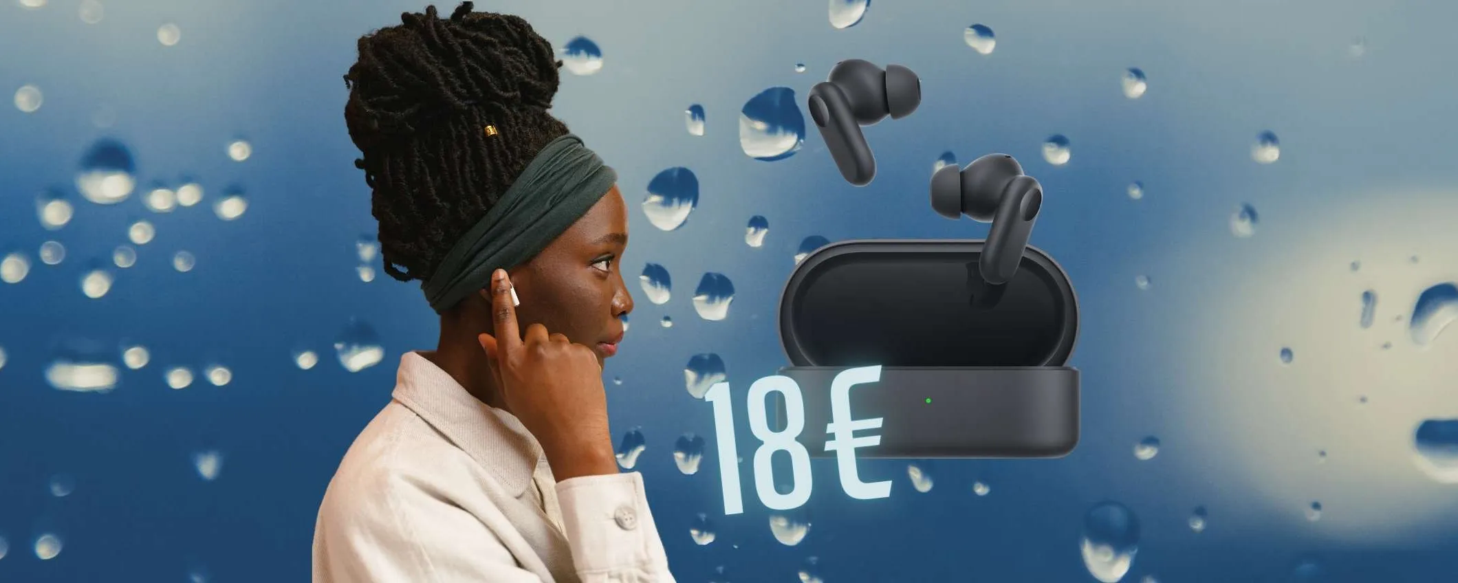 SCONTO FOLLE del 62% su Amazon per i mitici OPPO Enco Buds2 Pro