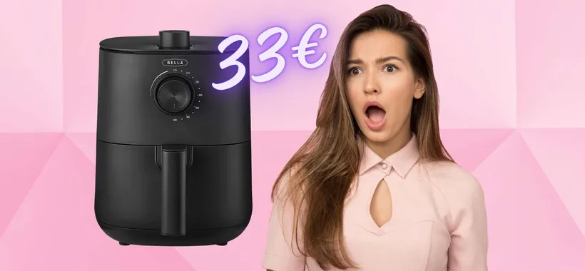 Friggitrice ad aria da 3L a 33€ è POSSIBILE? Sì, solo su Amazon