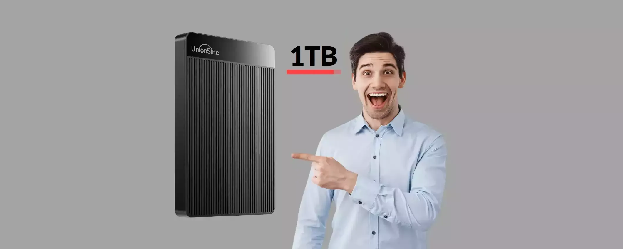Hard disk esterno 1TB da non perdere: il prezzo scende a soli 54€