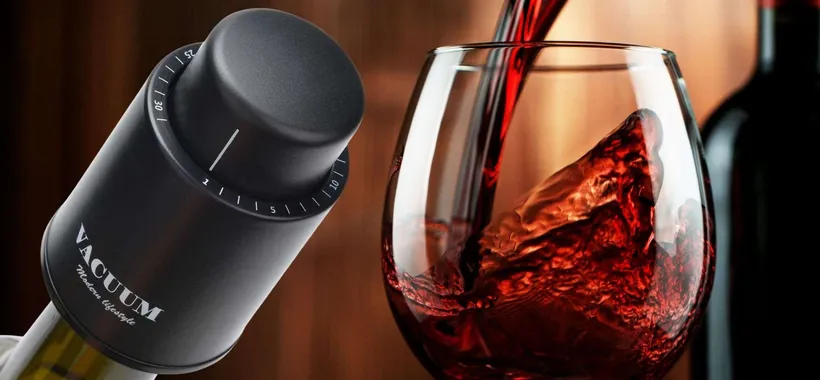 Vino sempre come appena aperto? Ecco il tappo INTELLIGENTE da 8€