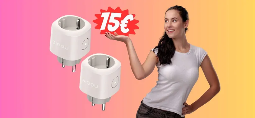 2 prese smart e diventa TUTTO INTELLIGENTE, ora ti bastano solo 15€