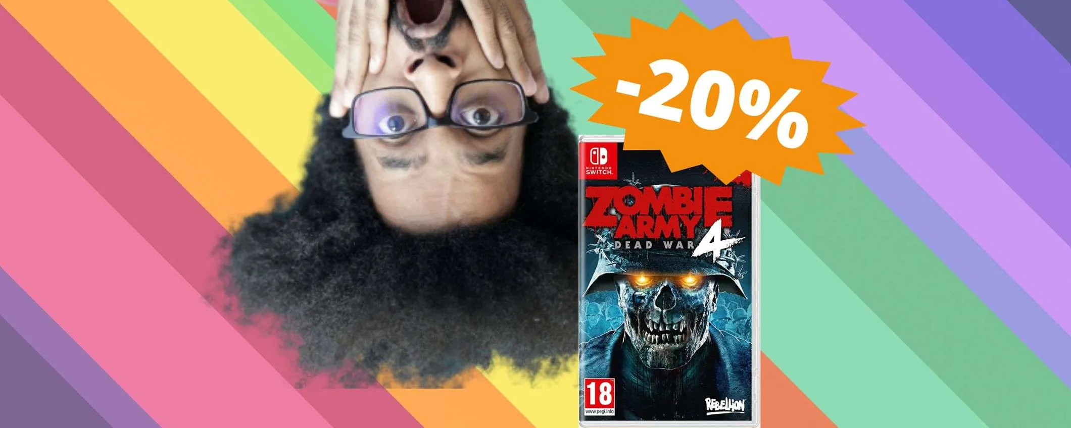 Zombie Army 4 dead War: sconto del 20% per il gioco per Nintendo Switch