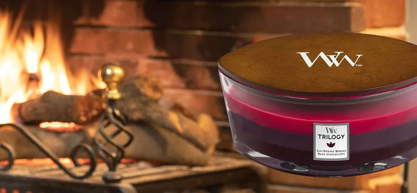 Candele WoodWick con stoppino scoppiettante: SVUOTA magazzino su Amazon