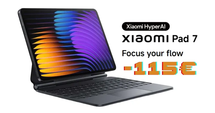 Xiaomi Pad 7 + cover con tastiera: equilibrato e a buon prezzo