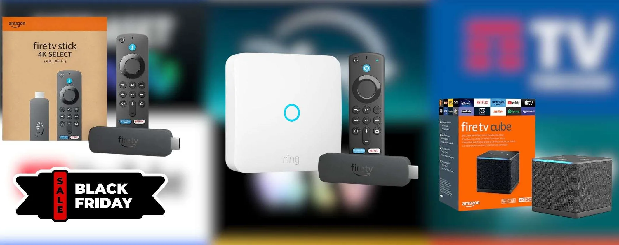 Fire TV Stick da 19,99€: che SPETTACOLO le promo del Black Friday Amazon