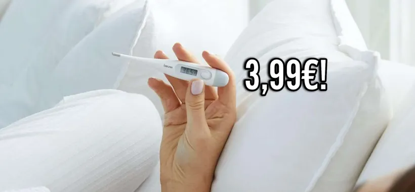 Solo 3,99€ per il Termometro Digitale Beurer FT 09 su Amazon