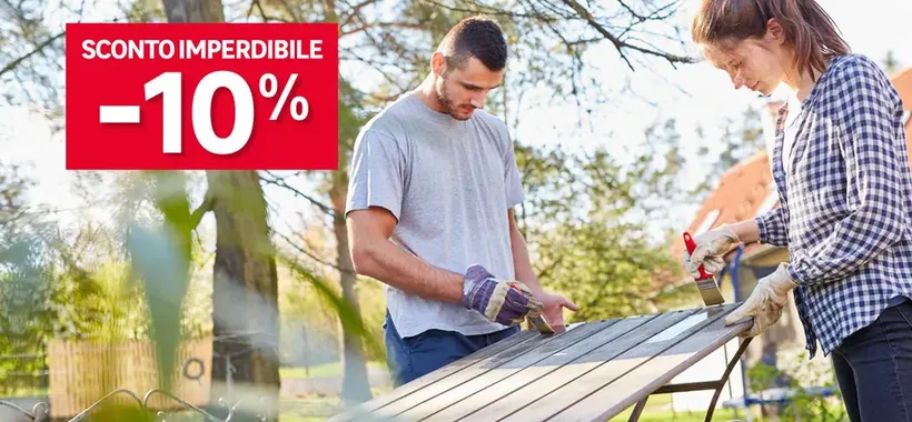 È primavera da Leroy Merlin: sconto del 10% su tutto con il codice promo