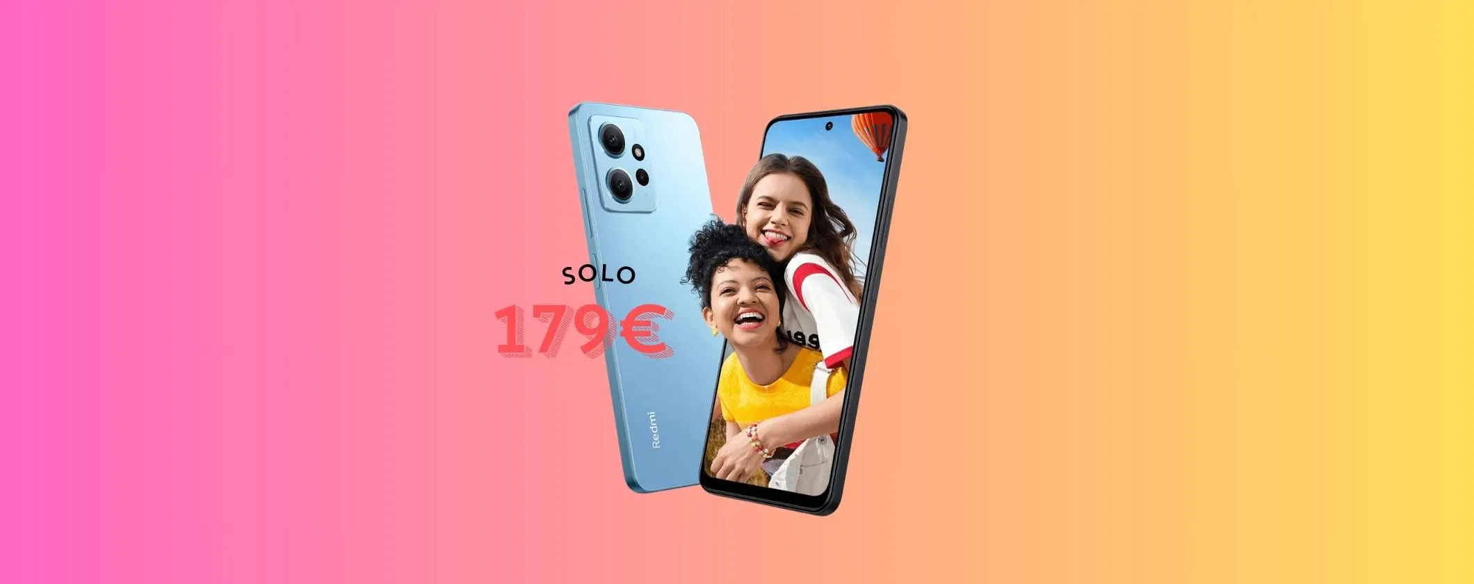 Redmi Note 12 SOLO OGGI a 179€ sul Mi Store