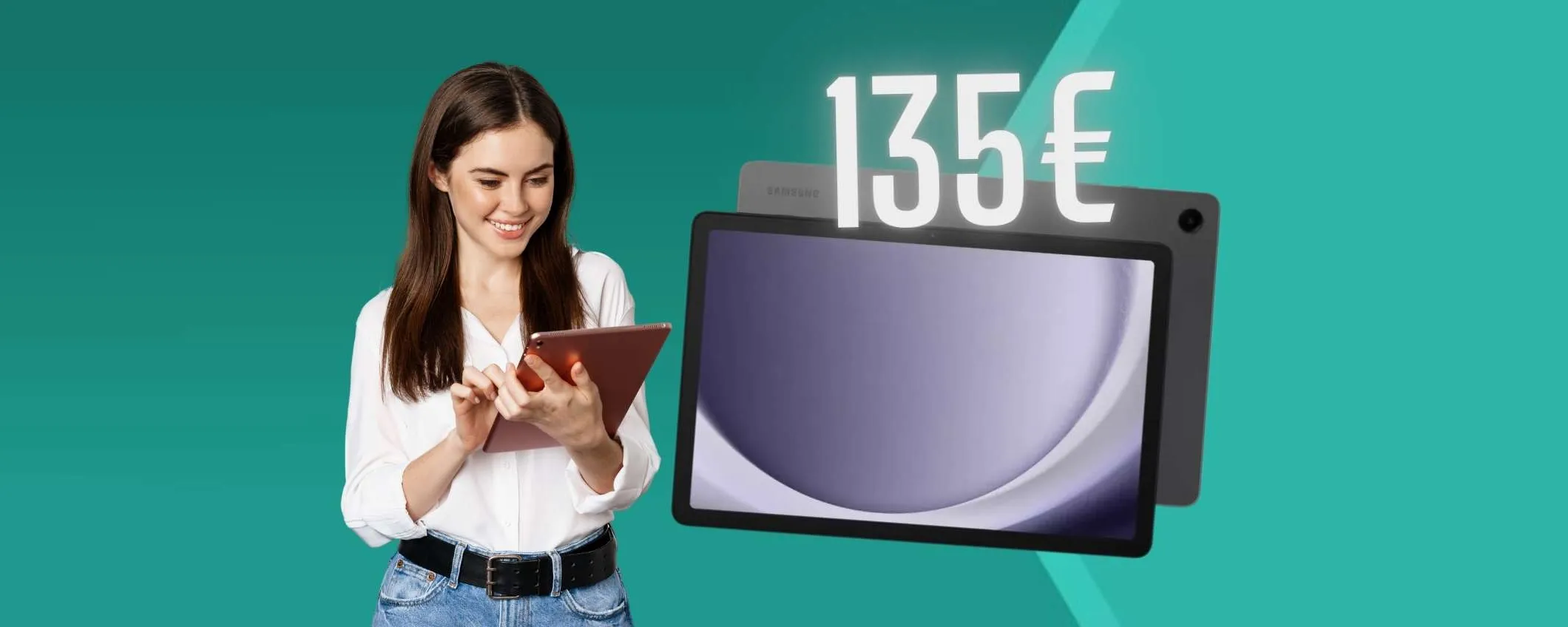 Samsung Galaxy TAB A9+ a 135€ è il miglior tablet di questa fascia
