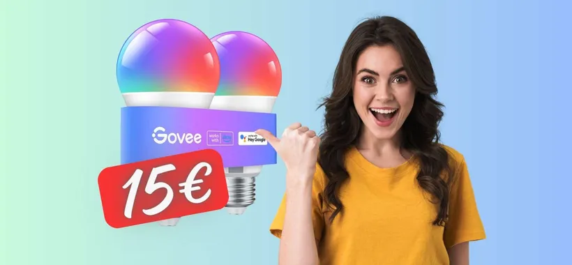 2 lampadine WiFi con 16 Milioni di colori in SCONTO a SOLI 15€