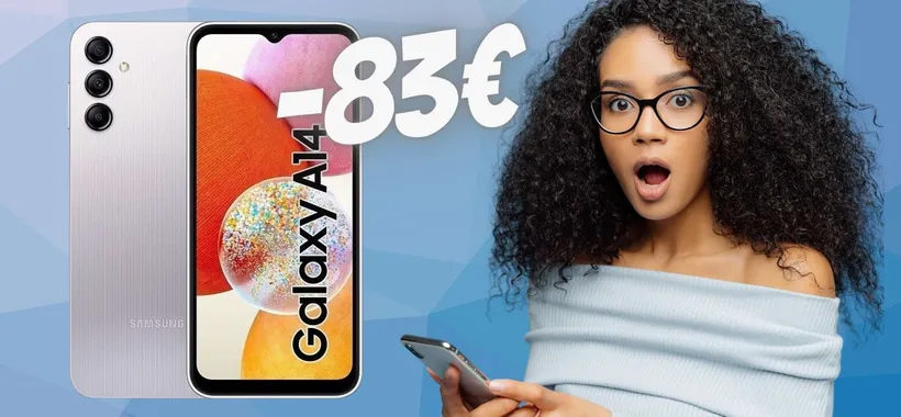 Samsung Galaxy A14 su eBay a un PREZZO CLAMOROSO (-83€)