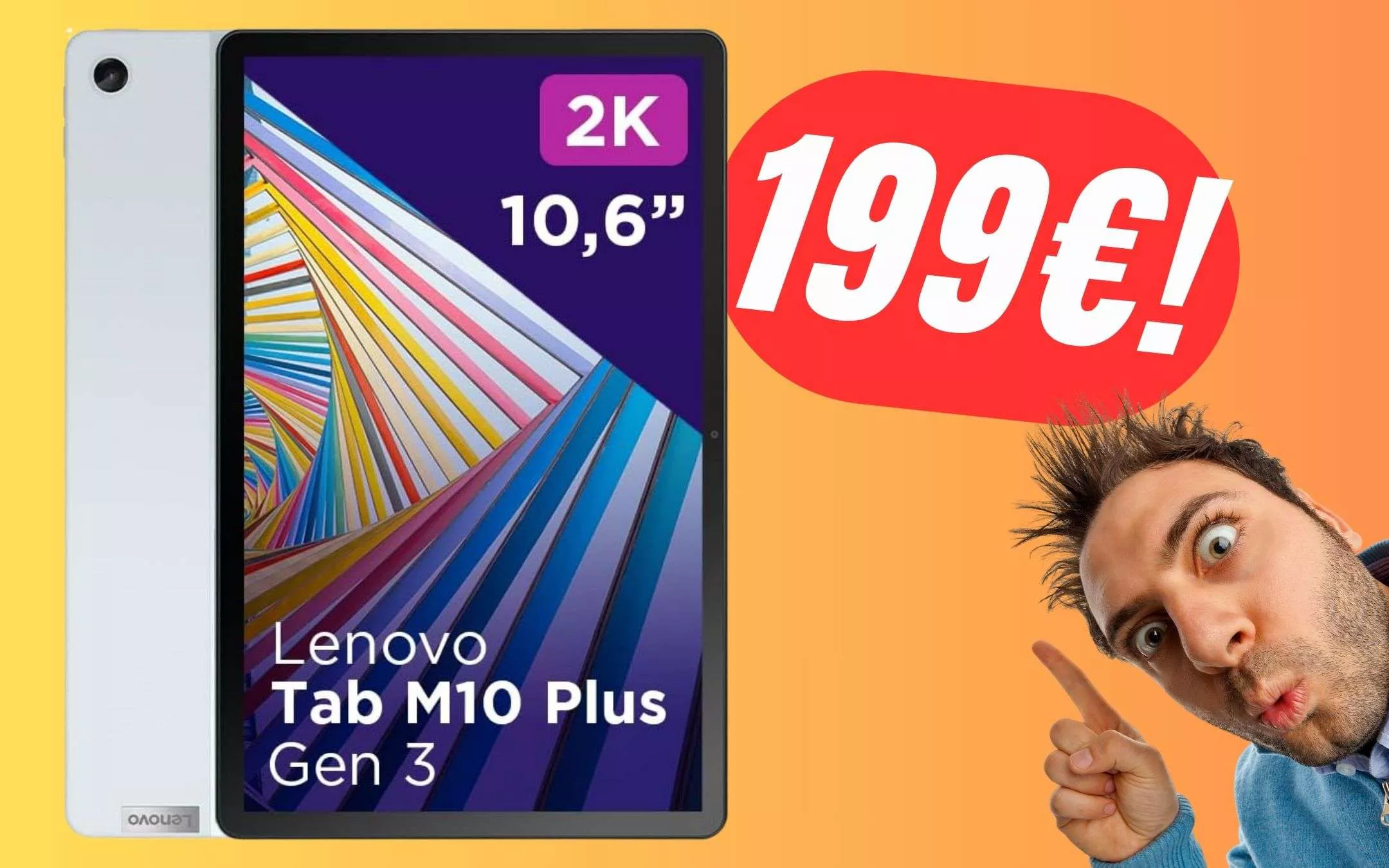 Lenovo Tab M10 Plus è il Tablet che stai cercando (ed è in SCONTO)