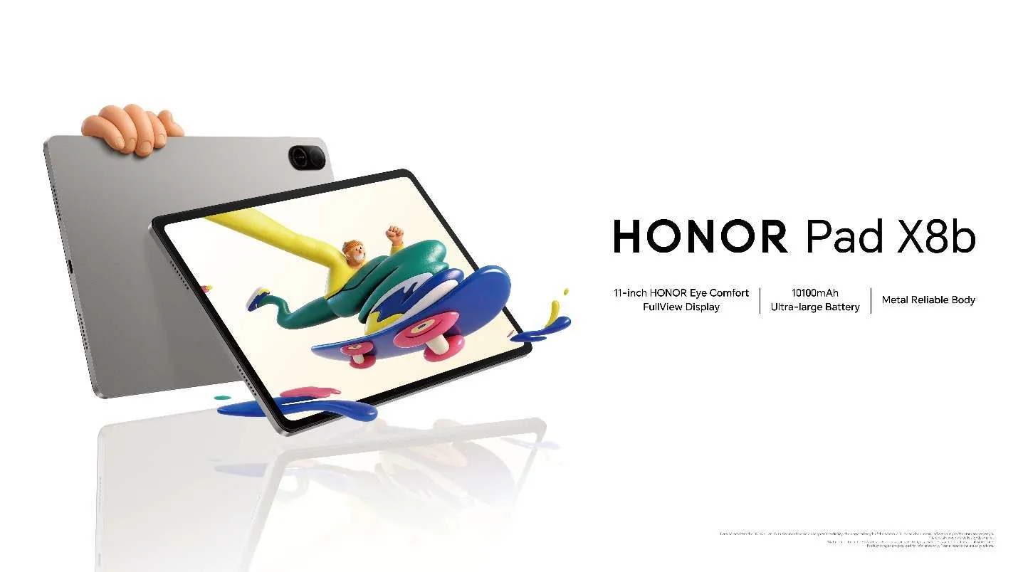 HONOR Pad X8b debutta in Italia: tablet sottile, batteria maxi e AI con Gemini a 229 euro