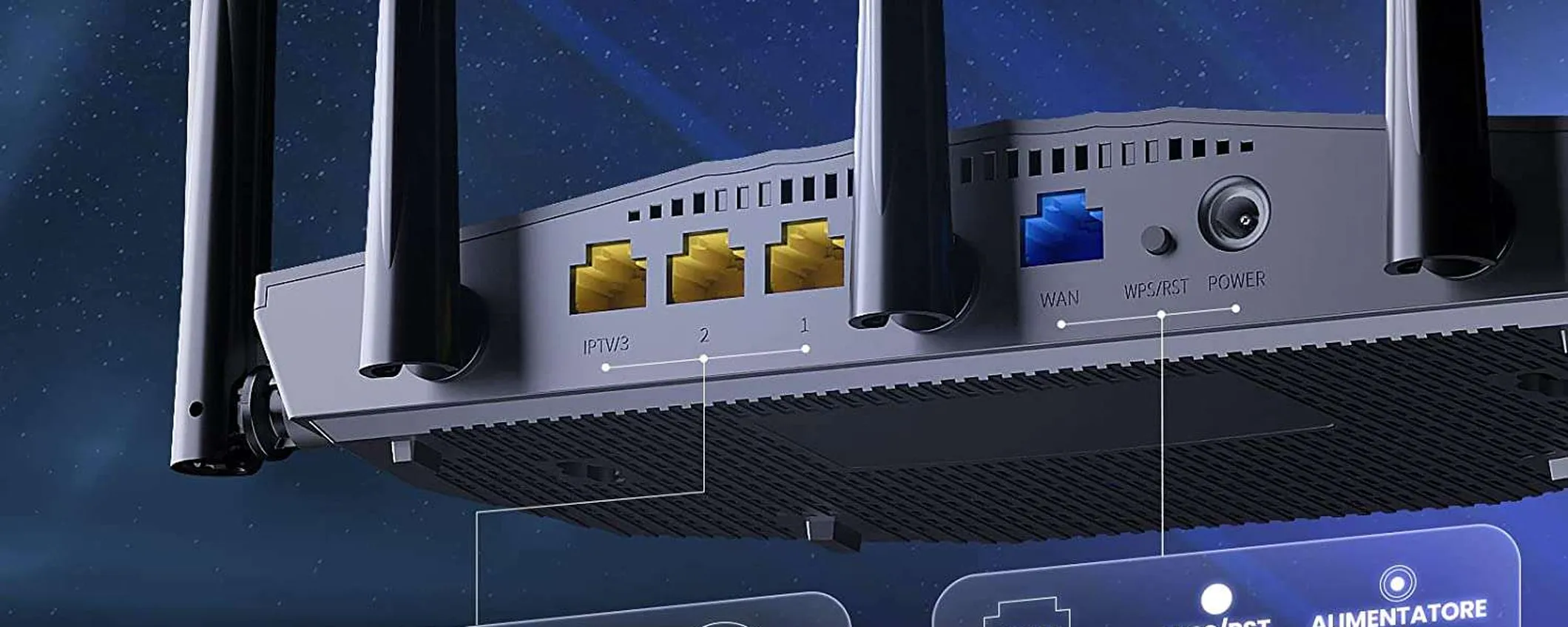 Prestazioni internet insoddisfacenti? Svolta la tua vita con questo router WI-Fi 6 in offerta su Amazon