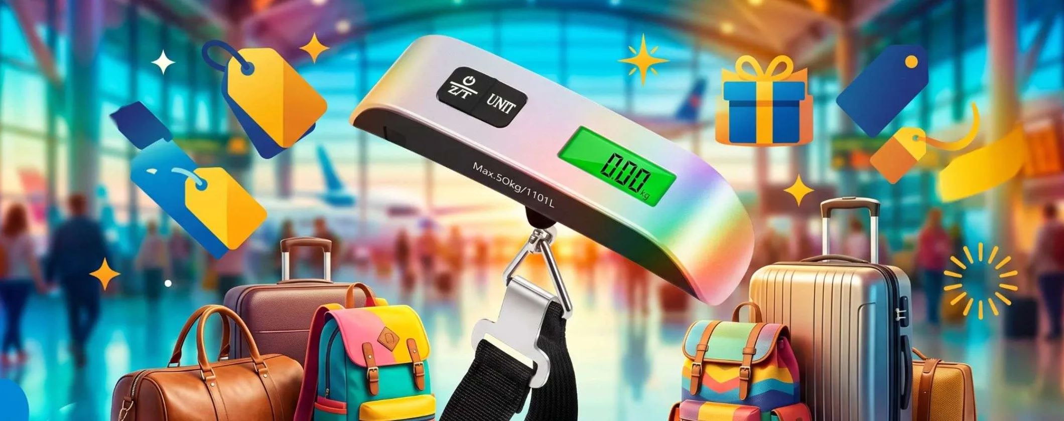 Bilancia pesa valigia a 5€ su Amazon Haul col codice sconto speciale