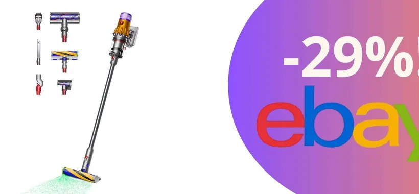 Offerta limitata: Dyson V12 Detect Slim Absolute con laser verde a prezzo speciale!