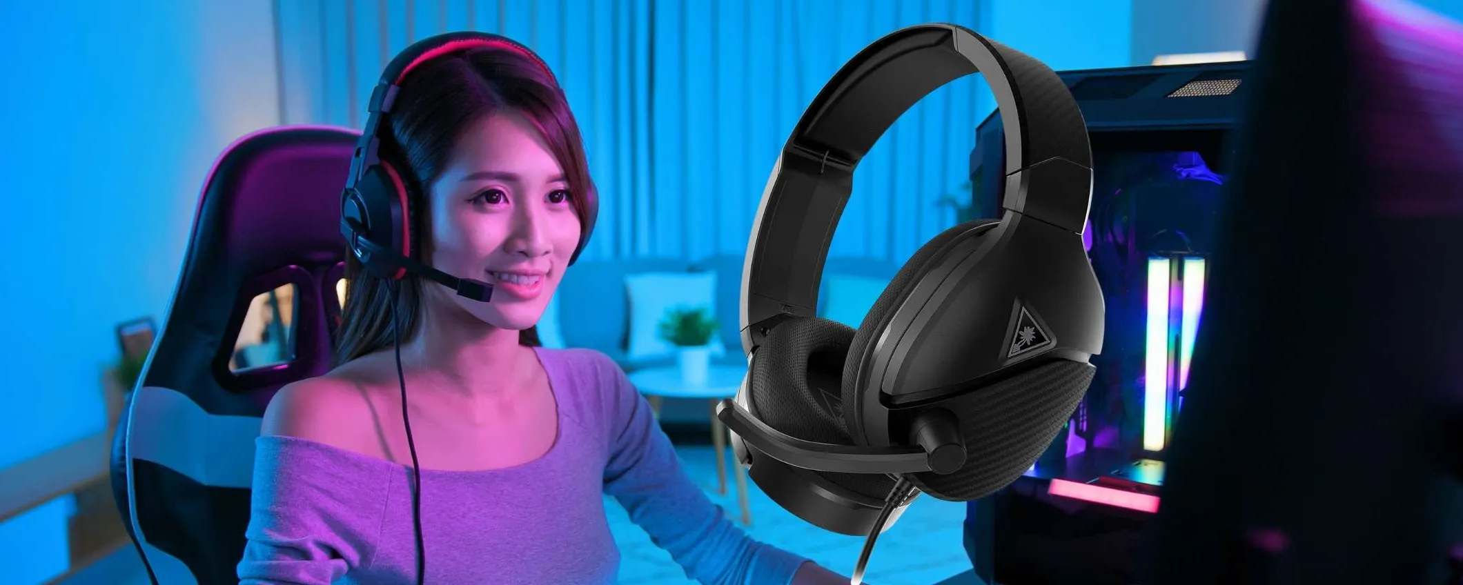 Goditi i giochi in modo più immersivo con le cuffie Turtle Beach Recon 200 Gen 2 (39€)
