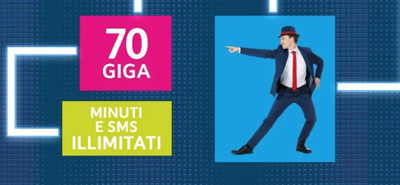 Passa a TIM: PROMO con 70GB a 9,99€ mensili