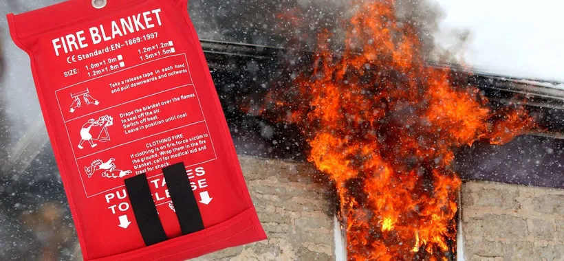 Una coperta antincendio a 15€ può SALVARE la vita: cos'è e perché è da avere