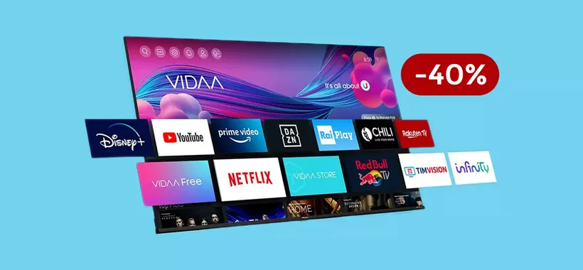 Smart TV 4K Hisense 43": la migliore ad un simile prezzo (-220€)