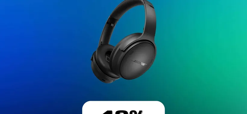 Black Friday: maxi-sconto del 48% sulle Bose QuietComfort