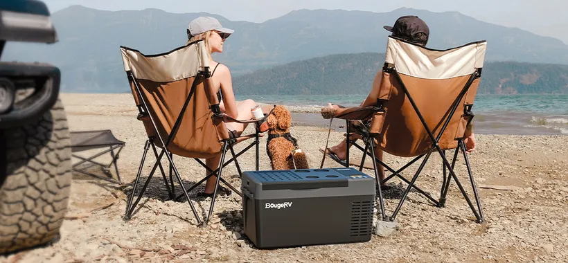 BougeRV CRPRO, frigorifero a compressore portatile a batteria