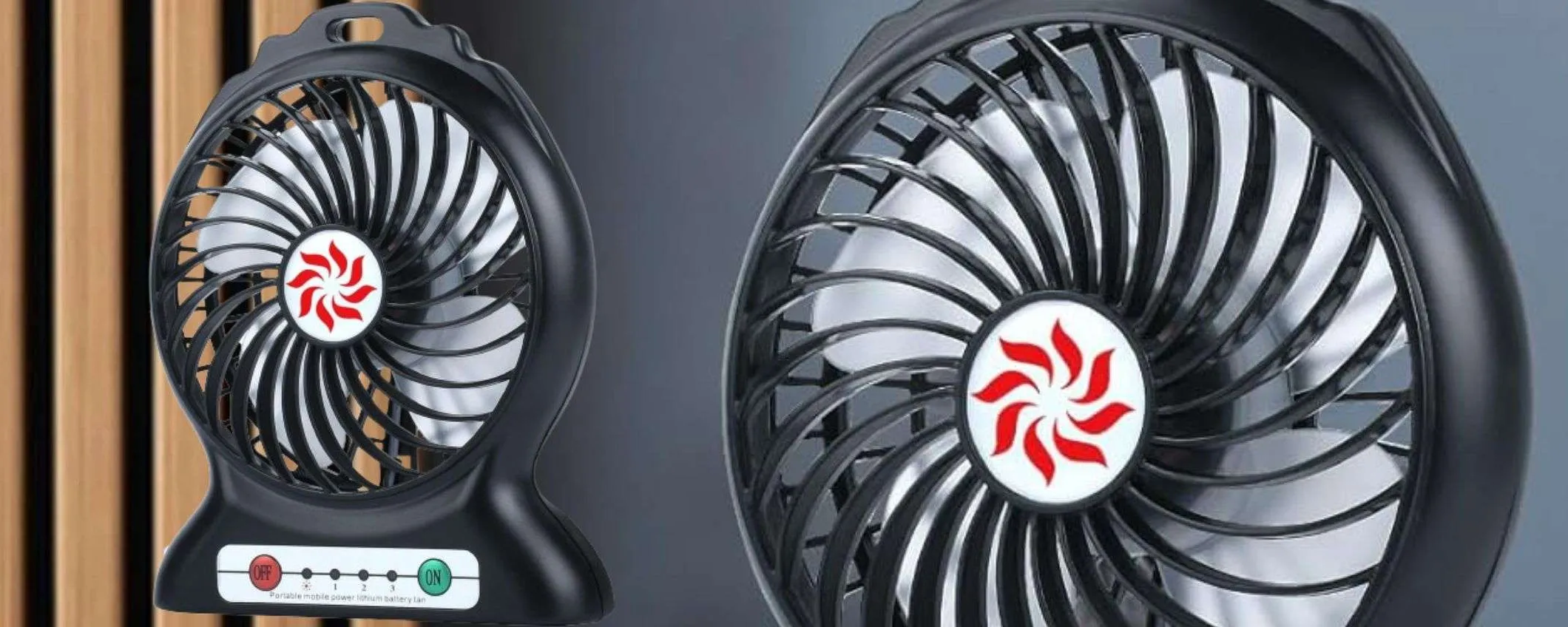 Ventilatore a 6,65€ su Amazon: da tavolo e ricaricabile, è POTENTISSIMO