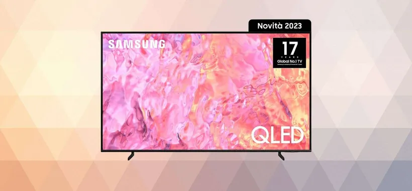 FOLLIA AMAZON: Smart TV Samsung QLED 4K 55" al 46% di sconto