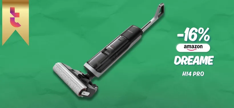 DREAME H14 Pro per pulizie senza sudore e in un solo passaggio (-16%)