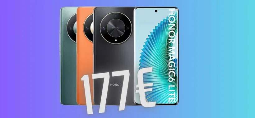 HONOR Magic6 Lite 5G a SOLI 177€ con il CODICE SEGRETO su eBay
