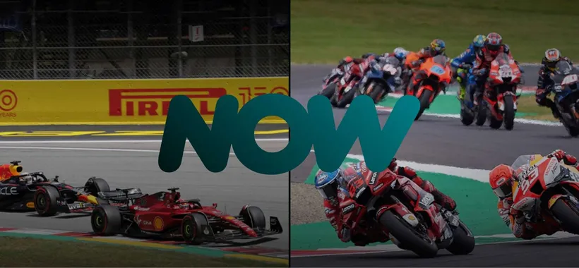 Guarda Formula 1 e MotoGP con NOW TV a un prezzo sorprendente