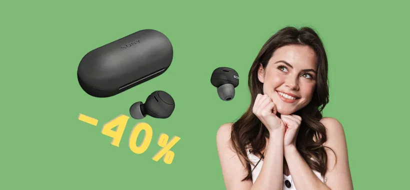 Sony WF-C500: le MERAVIGLIOSE cuffiette wireless al 40% in MENO