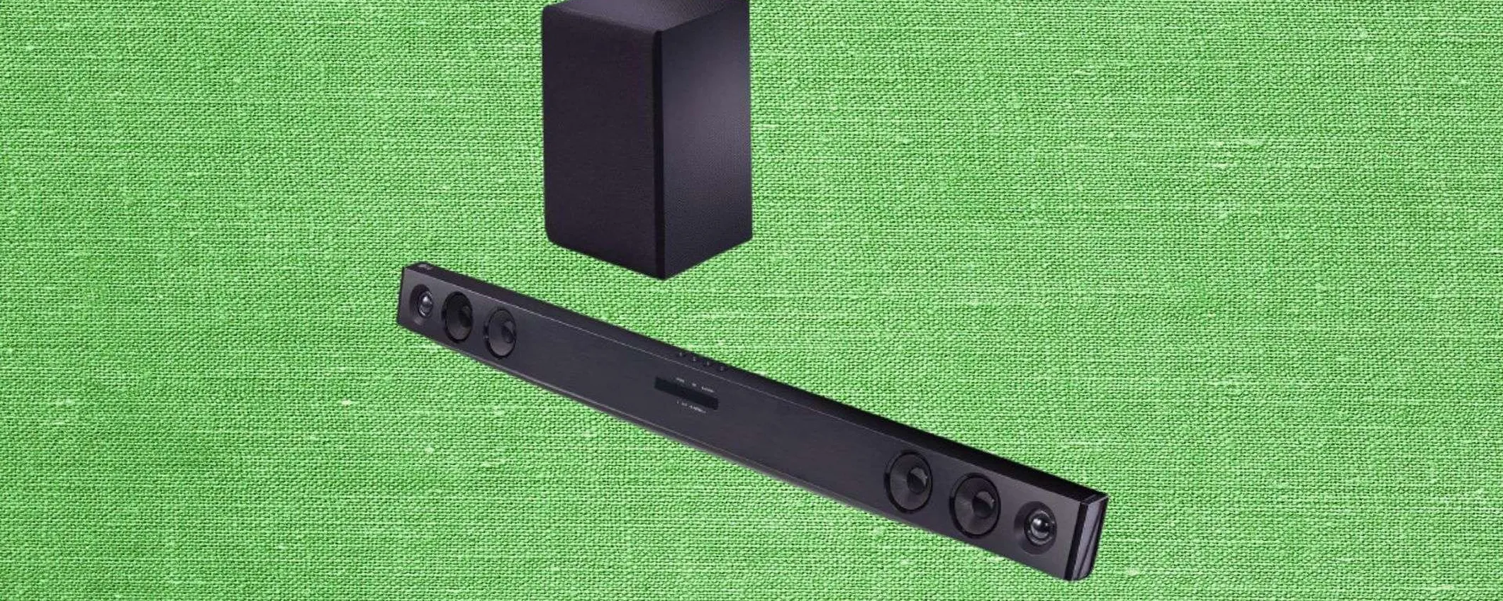 Con lo sconto del 45%, la soundbar LG SQC2 è un best buy assoluto