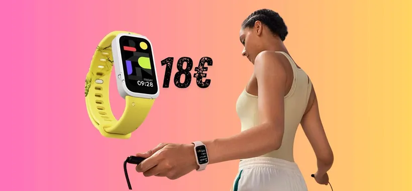 Xiaomi Smart Band 9 Active con 18gg di autonomia a un prezzaccio (18€)