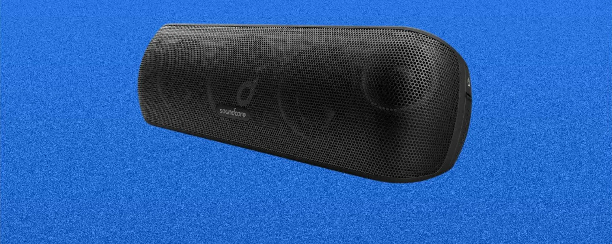 Altoparlante Soundcore Motion+ in offerta: bassi potenti e grande autonomia