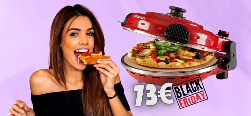 Pizza espressa con il fornetto Ariete, SOLO 73€ al Black Friday