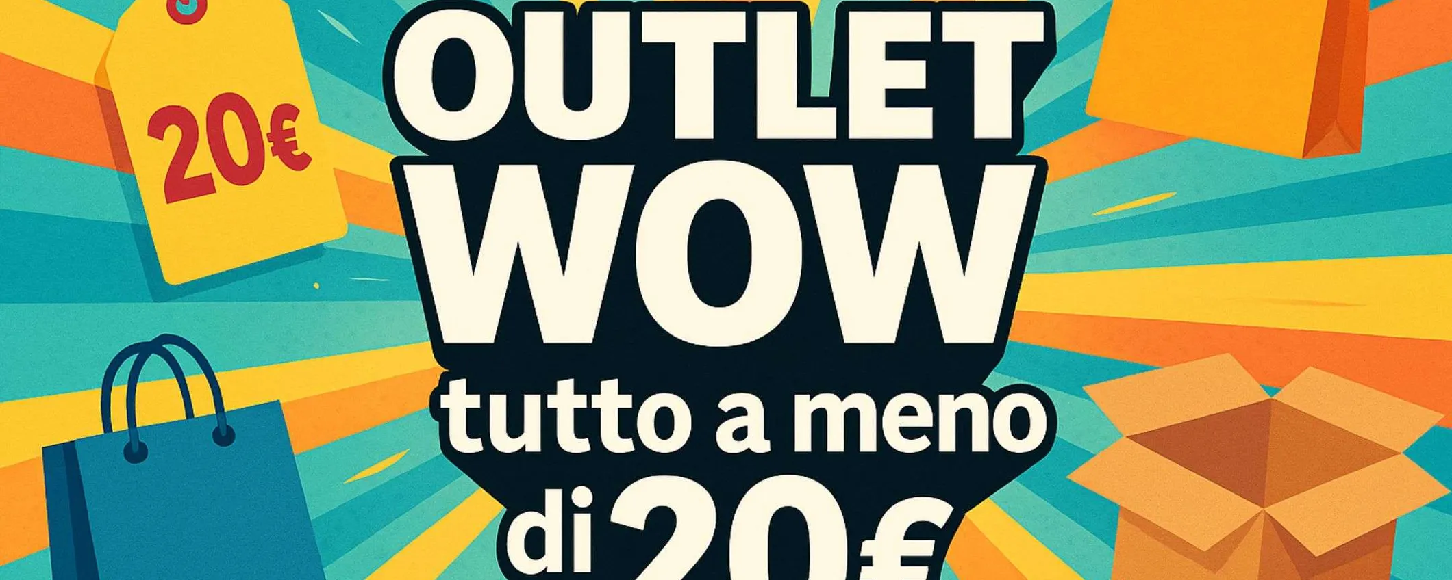 Outlet Amazon delle PROMO SHOCK: tante occasioni imperdibili a meno di 20€