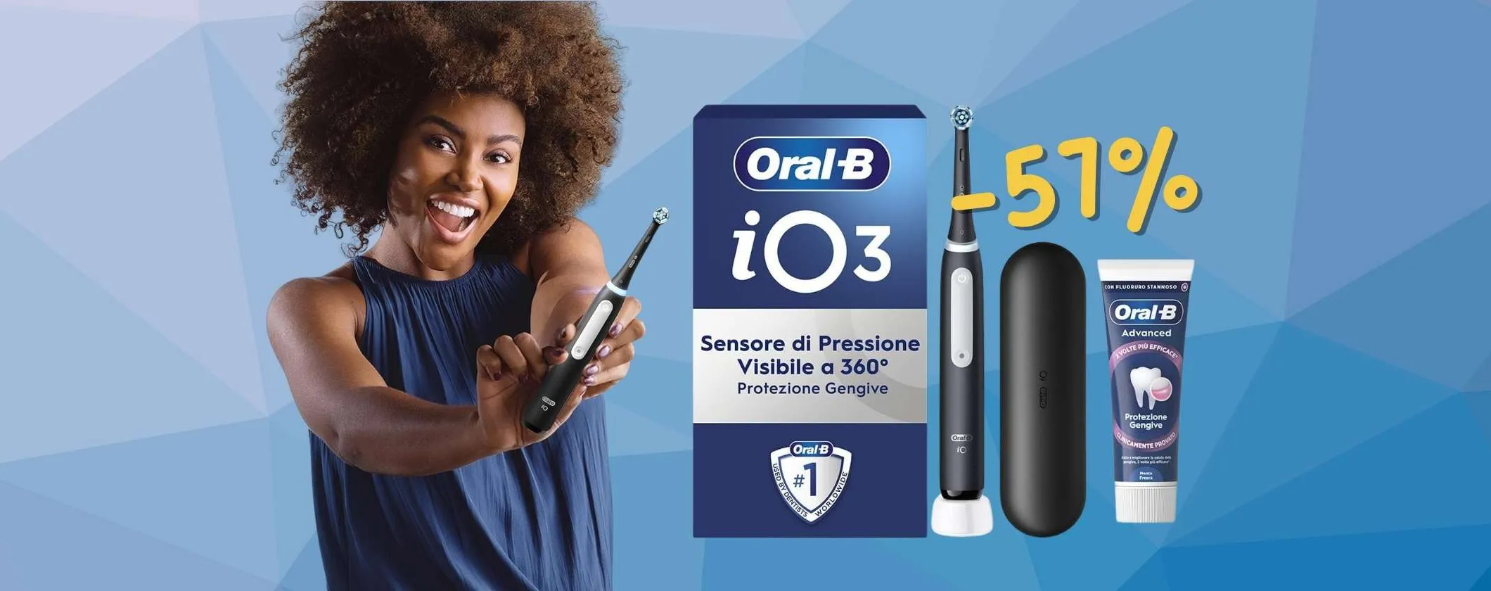 Oral-B iO 3: il migliore spazzolino elettrico per denti bianchi e gengive sane