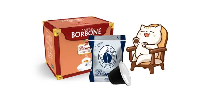400 Capsule Nespresso Caffè Borbone per casa e ufficio a soli 66€