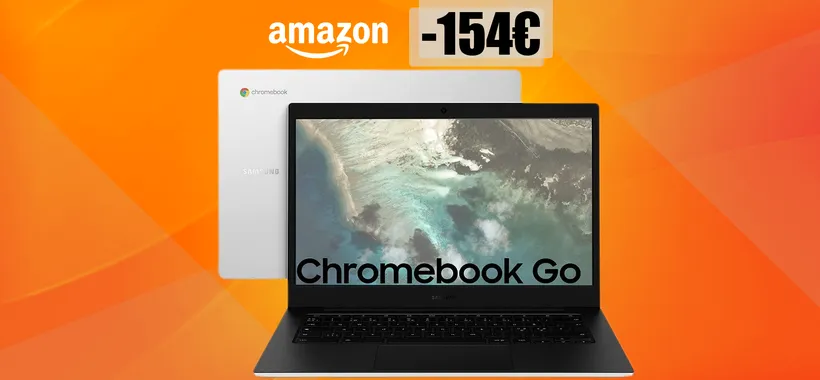 Chromebook Samsung: il SUPER SCONTO lo rende magnetico (-154€)