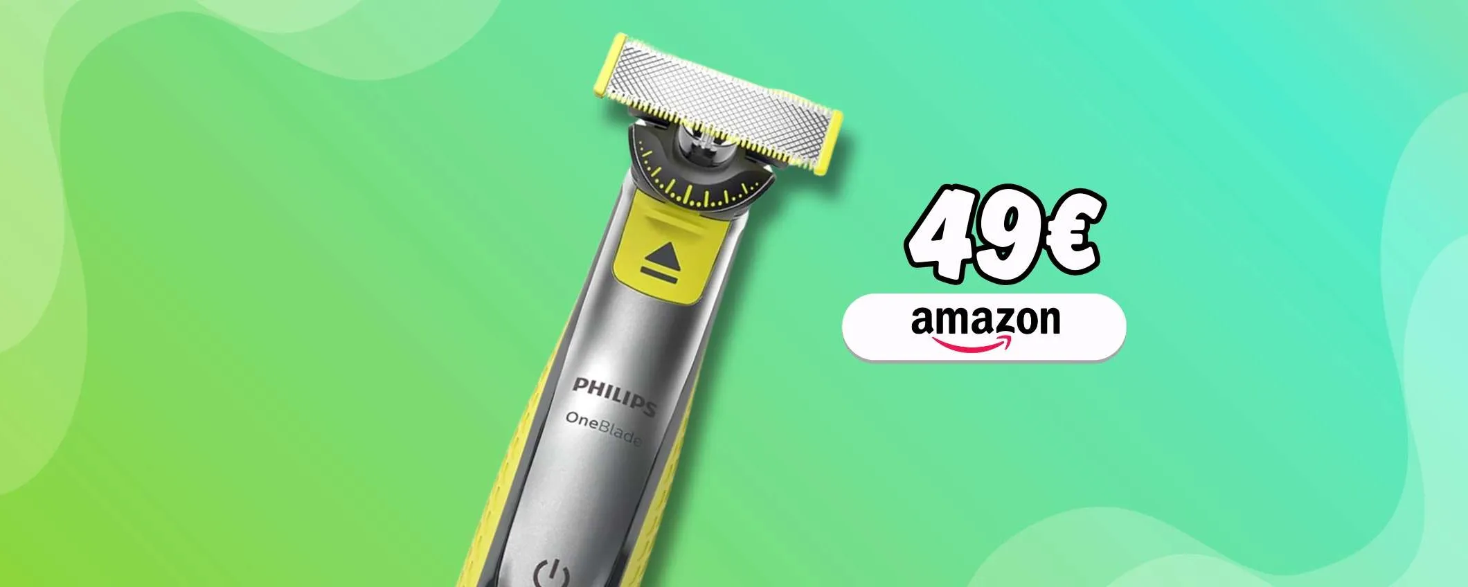 Con Philips OneBlade 360 ti prendi cura di viso e corpo senza irritazione