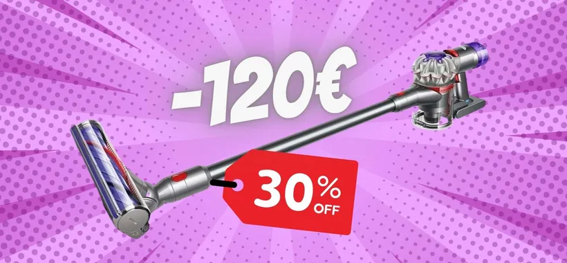 Dyson V8 su eBay a 120€ in MENO: da prendere al VOLO (-30%)