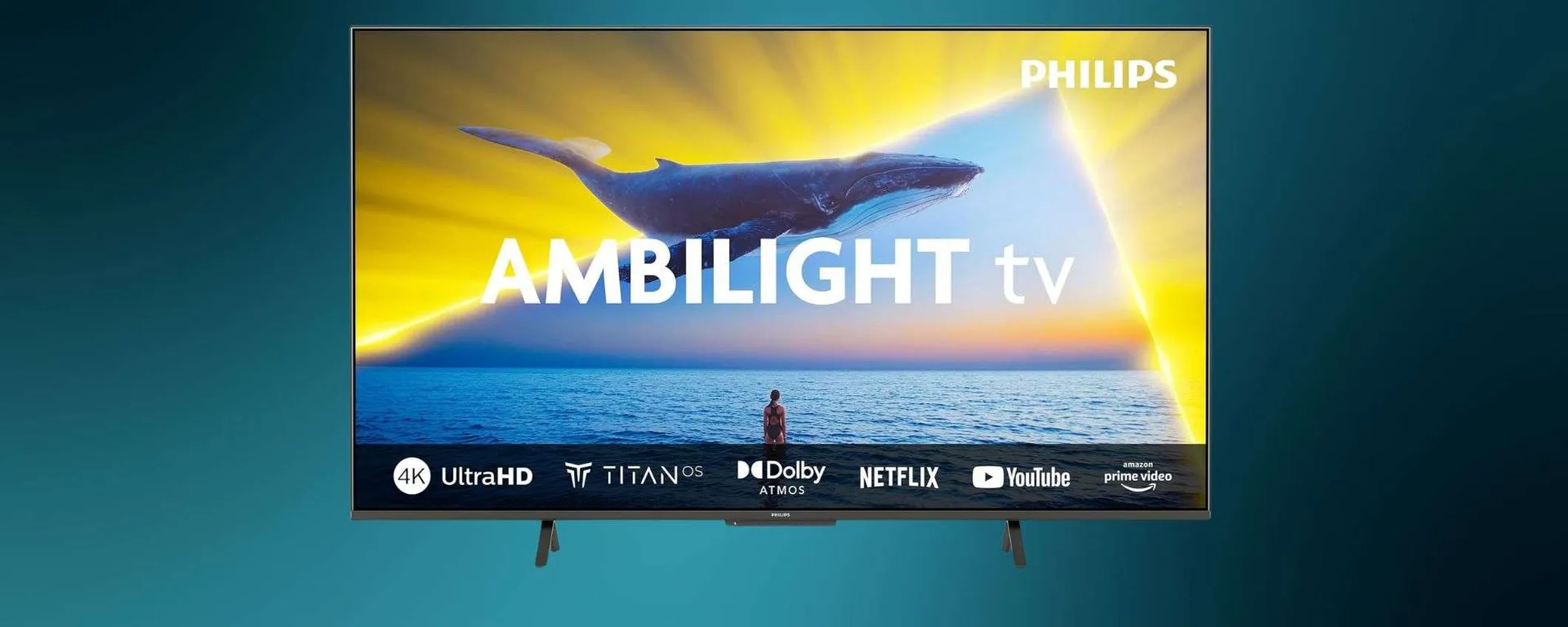 TV Philips Ambilight da 65
