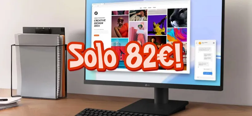 Ci vogliono solo 82€ per un Monitor premium LG su Amazon!
