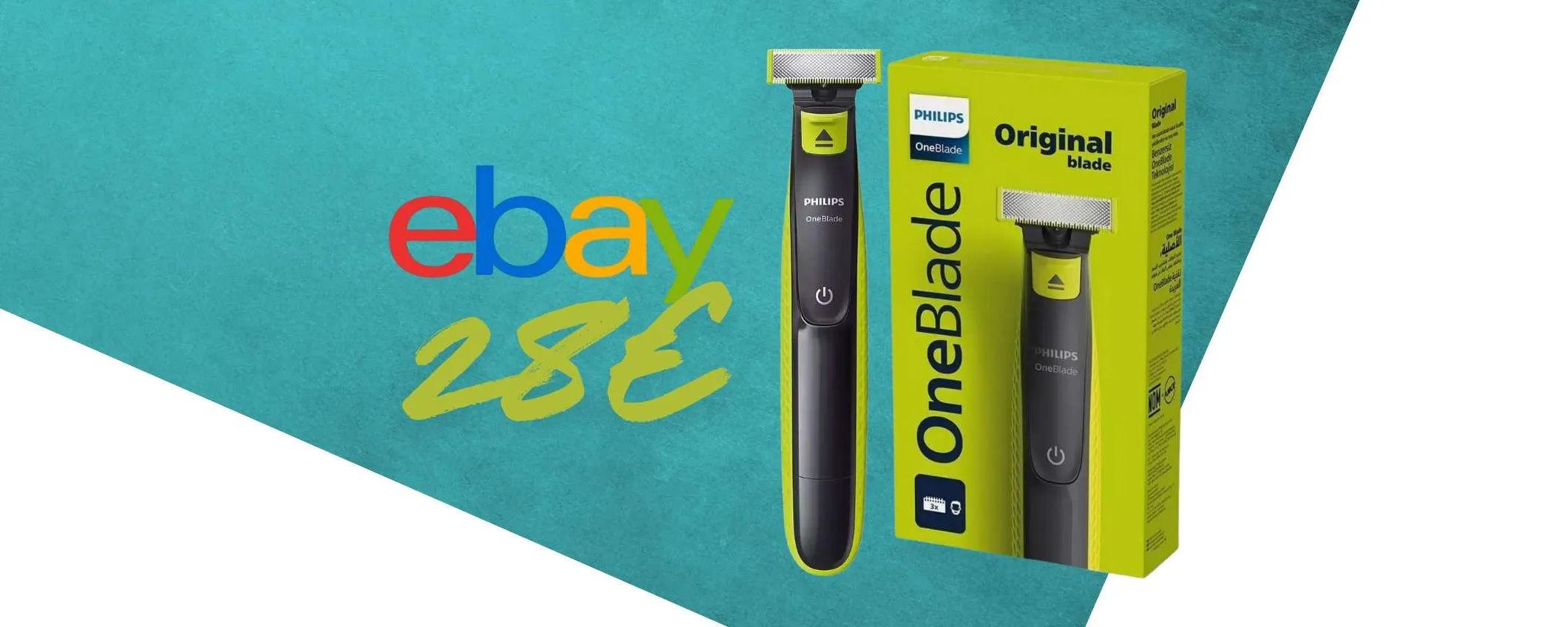 Philips OneBlade: il rasoio elettrico che vogliono tutti ora costa niente