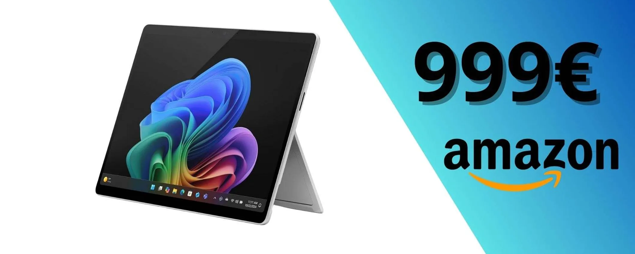 Microsoft Surface Pro a 999€: Copilot+ PC con Snapdragon X Plus e display TOUCH da 13