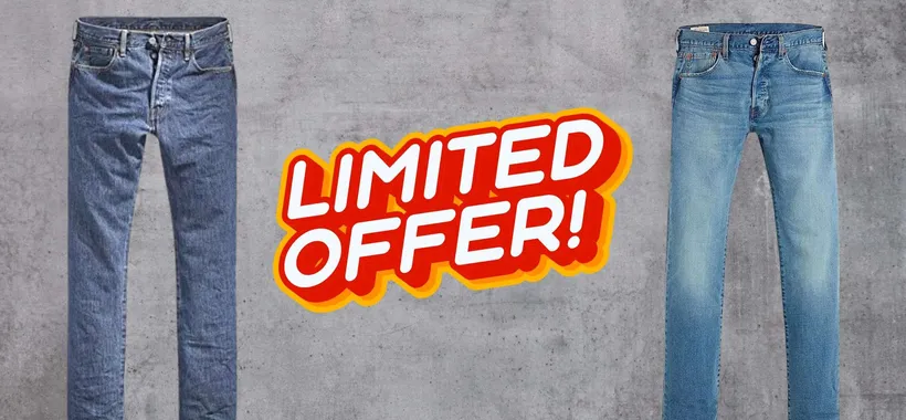 Levi's 501: solo 35€ per gli ICONICI jeans al Prime Day, VANNO A RUBA