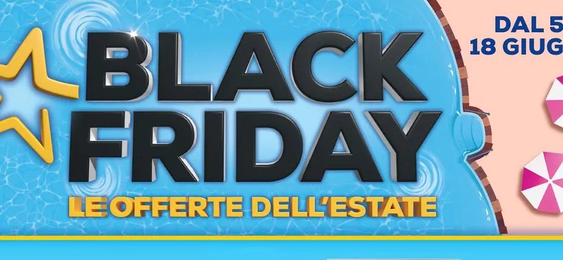 Volantino Euronics, non perdere le migliori offerte del Black Friday estivo