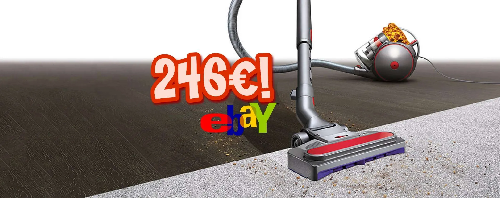 Dyson Cinetic Big Ball Multifloor 2: TRIPLO SCONTO su eBay (246€)