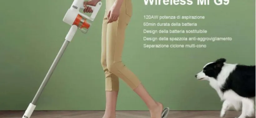 Xiaomi Mi G9 e la casa non è mai stata così pulita